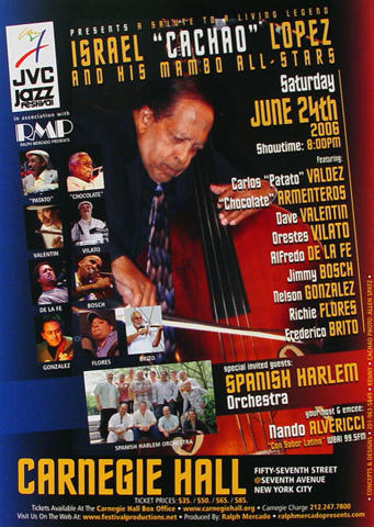 Carlos Patato Valdez Handbill