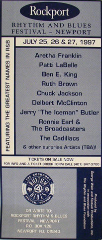 Aretha Franklin Handbill