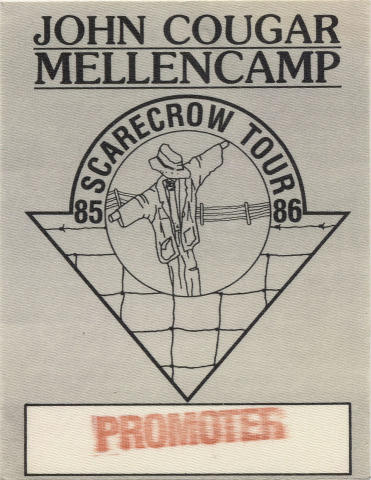 John Cougar Mellencamp Backstage Pass