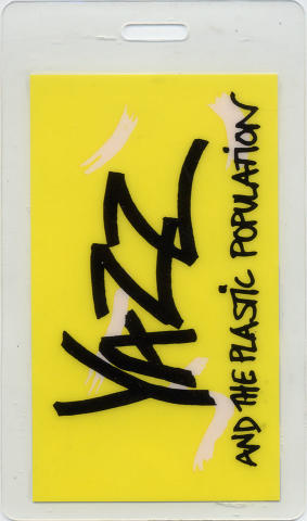 Yazz and the Plastic Population Laminate