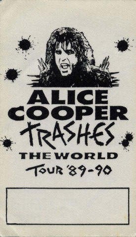Alice Cooper Backstage Pass