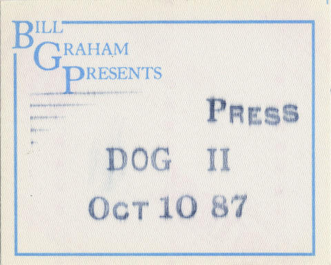 Press Backstage Pass