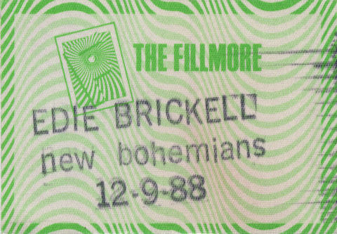 Edie Brickell Backstage Pass