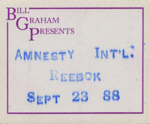 Bill Graham Presents Backstage Pass