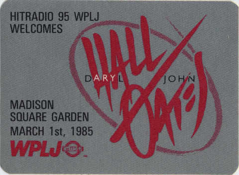 Hall & Oates Backstage Pass