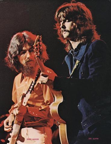 George Harrison, Eric Clapton Handbill