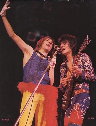 Rod Stewart & Ron Wood Handbill