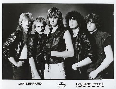Def Leppard Promo Print
