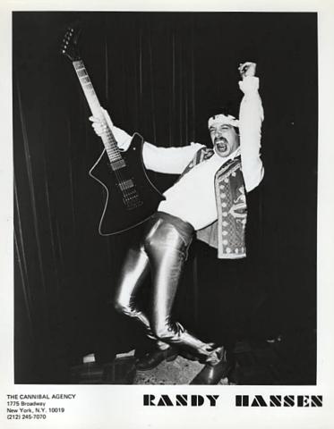 Randy Hansen Promo Print