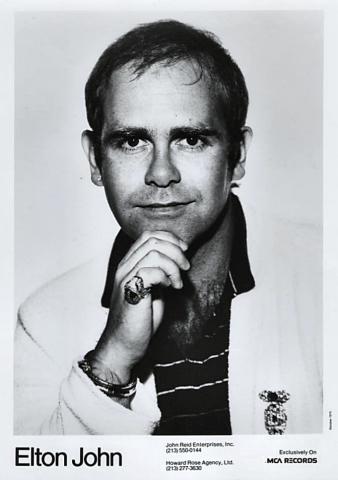 Elton John Promo Print