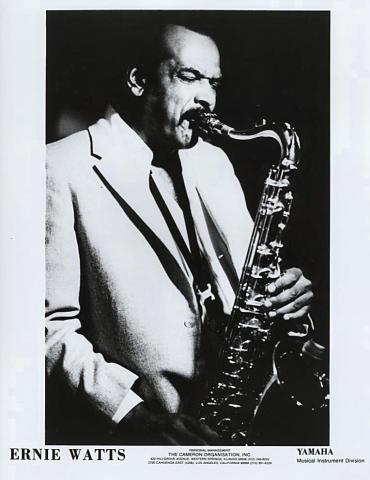 Ernie Watts Promo Print