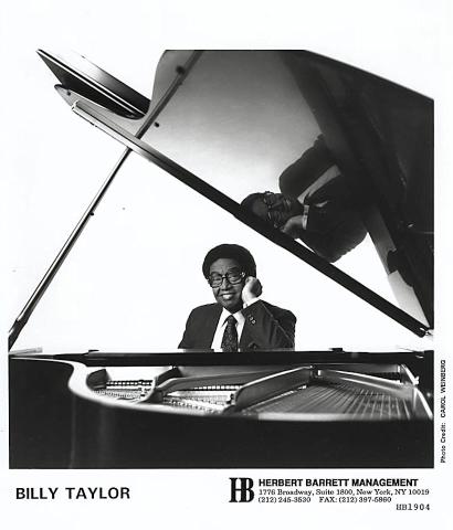 Billy Taylor Promo Print