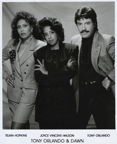 Tony Orlando & Dawn Promo Print
