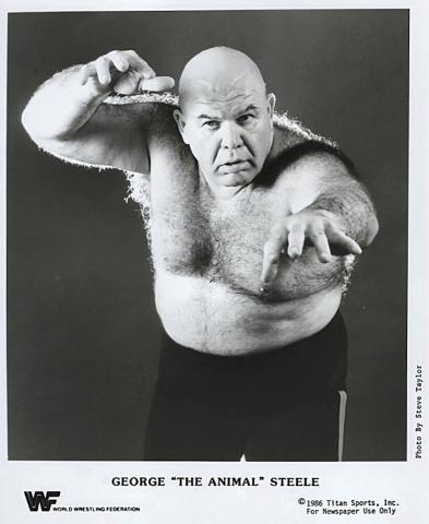 George "The Animal" Steele Promo Print