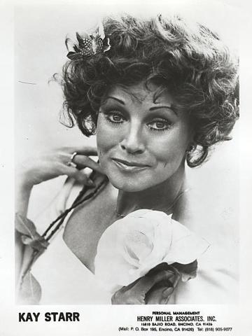 Kay Starr Promo Print