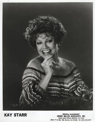 Kay Starr Promo Print