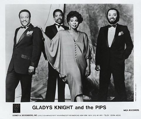 Gladys Knight and the Pips Promo Print