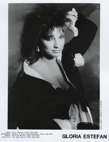Gloria Estefan Promo Print