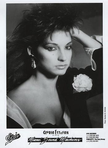 Gloria Estefan & Miami Sound Machine Promo Print