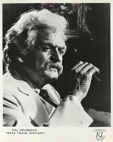 Mark Twain Tonight Promo Print