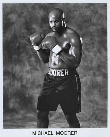 Michael Moorer Promo Print