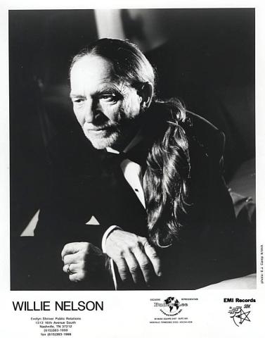 Willie Nelson Promo Print