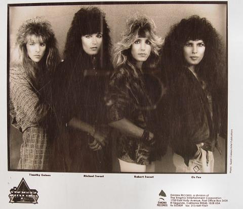 Stryper Promo Print