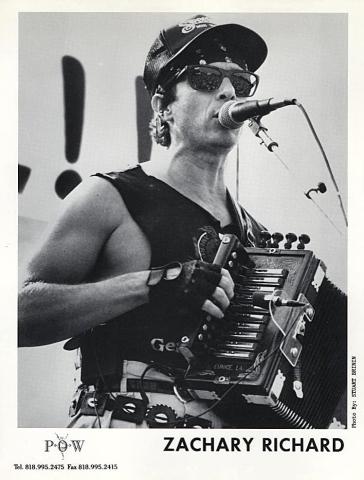 Zachary Richard Promo Print