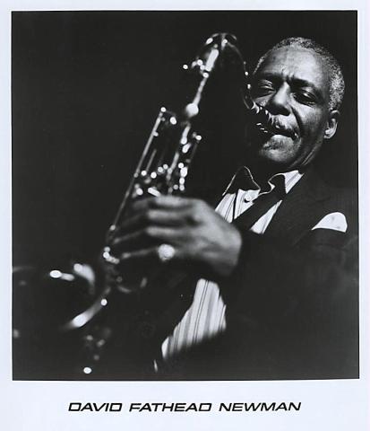 David "Fathead" Newman Promo Print