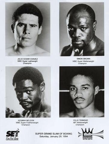 Super Grand Slam of Boxing Promo Print