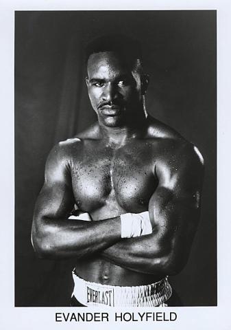 Evander Holyfield Promo Print