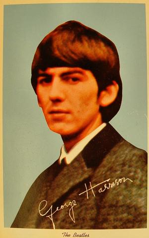 George Harrison Postcard