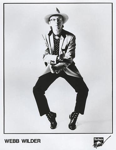 Webb Wilder Promo Print