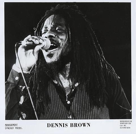 Dennis Brown Promo Print