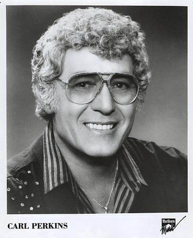 Carl Perkins Promo Print
