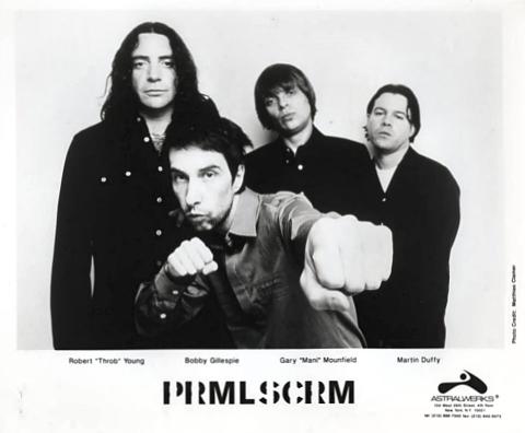 Primal Scream Promo Print