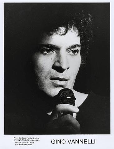Gino Vannelli Promo Print