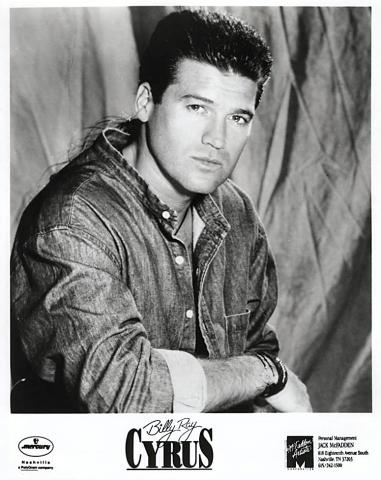 Billy Ray Cyrus Promo Print
