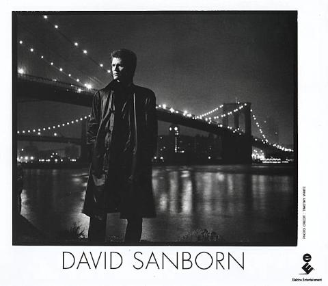 David Sanborn Promo Print