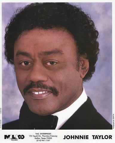 Johnnie Taylor Promo Print