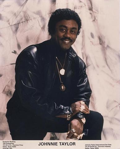 Johnnie Taylor Promo Print