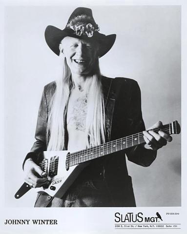 Johnny Winter Promo Print