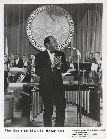 Lionel Hampton Promo Print