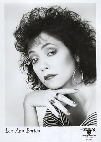 Lou Ann Barton Promo Print