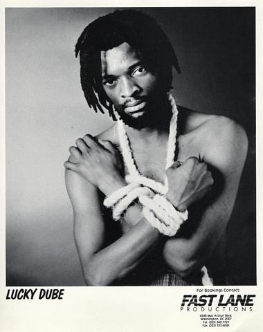 Lucky Dube Promo Print