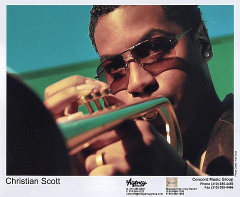 Christian Scott Promo Print
