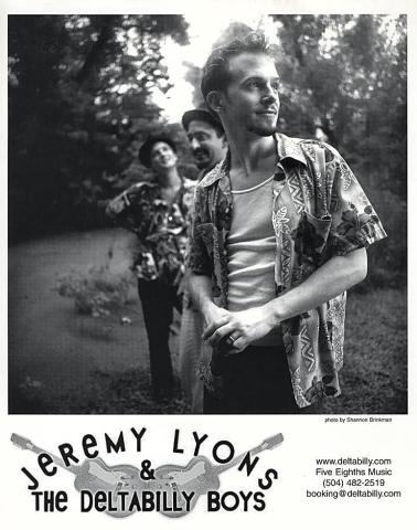 Jeremy Lyons & The Deltabilly Boys Promo Print
