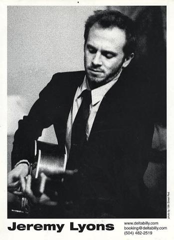 Jeremy Lyons Promo Print