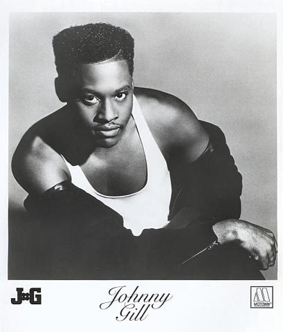 Johnny Gill Promo Print