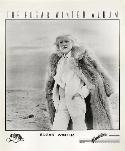Edgar Winter Promo Print